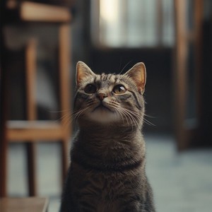 Serene Cat Tunes Drift Gently