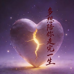 多想陪你走完一生 (伴奏)
