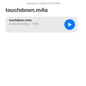 Touchdown (Explicit)