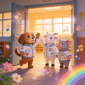 十二只小狐狸与星星花-开心熊和快乐虎