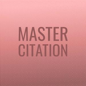 Master Citation