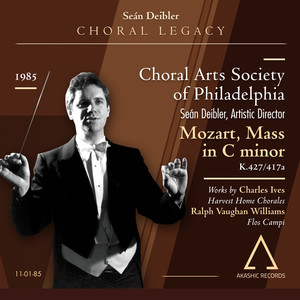 Choral Arts Society Of Philadelphia, Mozart, Mass In C Minor