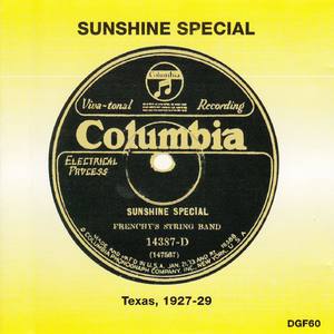 Sunshine Special - Texas 1927-29