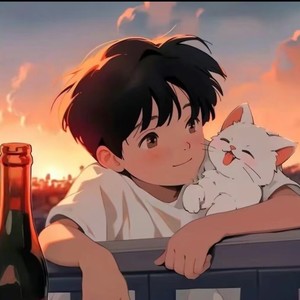 他的猫