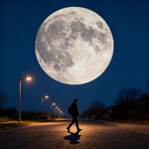 许东进 - 月亮陪我回家 (伴奏)