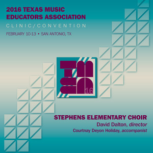 2016 Texas Music Educators Association (Tmea) : Stephens Elementary Honor Choir