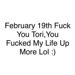 **** You Tori I Thought You Loved Me