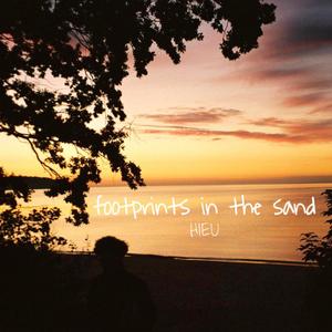 footprints in the sand