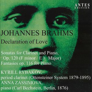 Johannes Brahms: Sonate für Klarinette und Klavier, Op. 120 - Fantasien für Klavier solo, Op. 116
