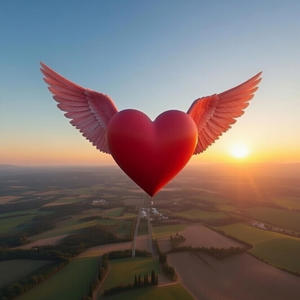 Heart in flight