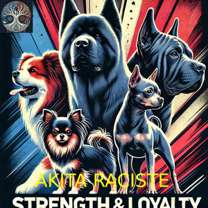 Akita Raciste avec ma sœur la cane corso