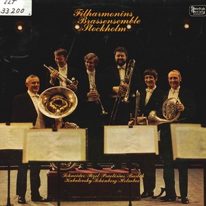 Brass Music - HOLMBOE, V. / PRAETORIUS, M. / PEZEL, J.C. / SCHNEIDER, W. (Stockholm Philharmonic Bra