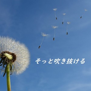 そっと吹き抜ける