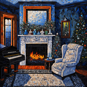 White Christmas (fireplace version)