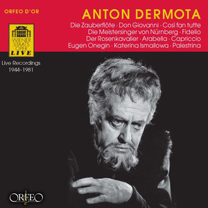 Opera Arias (Tenor) : Dermota, Anton - MOZART, W.A / WAGNER, R. / BEETHOVEN, L. van / STRAUSS, R. / TCHAIKOVSKY, P.I. / SHOSTAKOVICH, D. / PFITZNER, H.