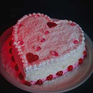 Heart-Shaped Cake