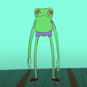 Frank the frog