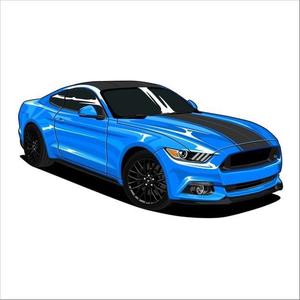 Mustang Azul (Explicit)