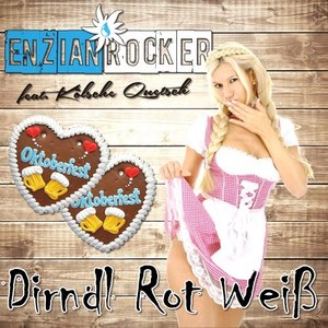 Dirndl rot weiß