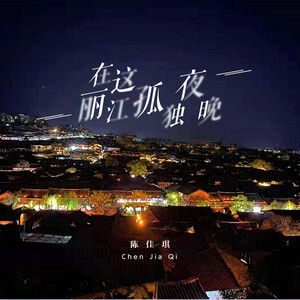 在这丽江孤独夜晚