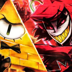 Alastor vs. Bill Cipher Rap (Hazbin Hotel x Gravity Falls) (feat. ZadeOficial) (Explicit)