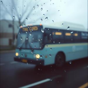 Rainy Bus Stop