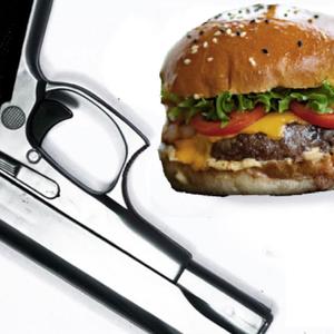 With Gun & Burger (feat. Waterflame, Denny Schneidemesser & pftq)