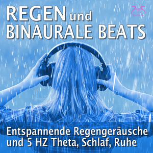 Regen auf Fenster und Binaurale Beats(für airpods Kopfhörer)zum Entspannen