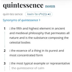 Quintessence