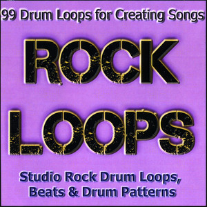 Studio Rock Drum Loops - Heavy Rock Drum Metal Groove 12 Loop 86bpm