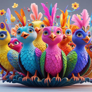 Les Oiseaux Oh Oh Oh