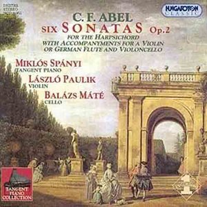 Abel: Six Sonatas op. 2 - Spanyi, Paulik, Mate