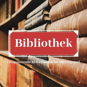 Bibliothek: Entspannende Klaviermusik im Hintergrund