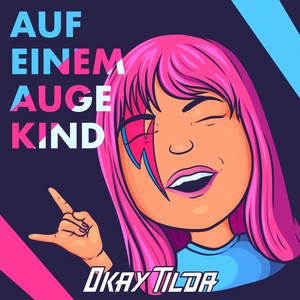 Auf einem Auge Kind