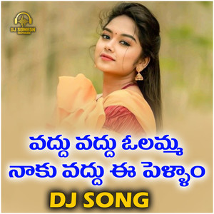 Vaddu Vaddu Olamma Naku Vadhu Ee Pellam DJ Song