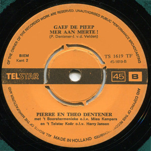 Gaef De Pieep Mer Aan Merte