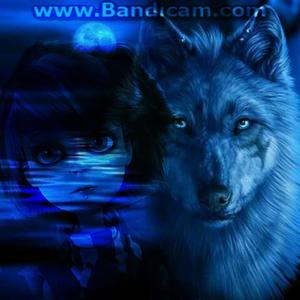 blue howLing moon werewolf hoodie (feat. luvrehn) [Explicit]