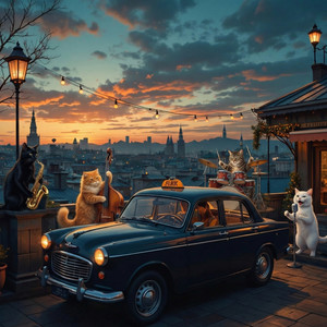 Umbrella Shadows Swing