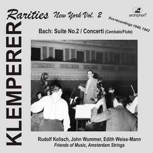 BACH, J.S.: Orchestral Music (Klemperer Rarities: New York, Vol. 2) [Klemperer] [1940, 1942]