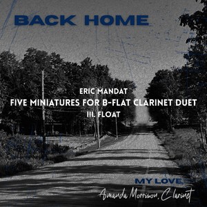 Five Miniatures for B-Flat Clarinet Duet - III. Float