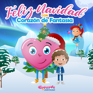 Feliz Navidad con Corazón de Fantasía