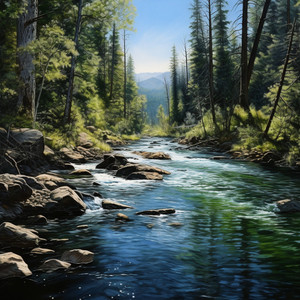 Gentle Currents of Peaceful Waters