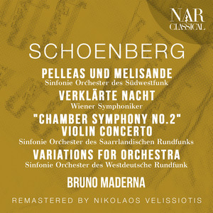 SCHOENBERG: PELLEAS UND MELISANDE " Symphonische Dichtung für Orchester"; VERKLÄRTE NACHT; "Chamber Symphony No. 2"; VIOLIN CONCERTO; VARIATIONS FOR ORCHESTRA