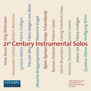 21st Century Instrumental Solos (Russo, Gattet, L. Watts, Sukmanova, Papendell, Duncan, Bruggergosman, Gerard Kim)