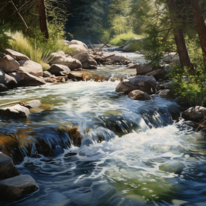 Water's Calm for Study Focus