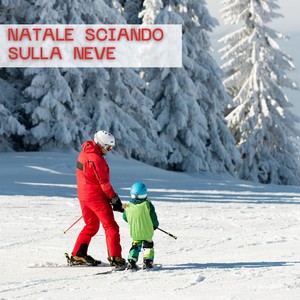 Natale Sciando Sulla Neve