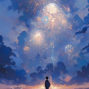 夏夜最后的烟火