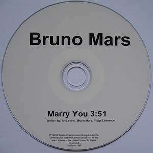 Marry You (Main) - Bruno Mars封面