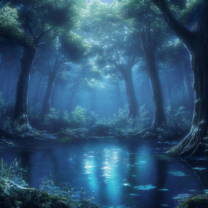 Still Waters (with rain)