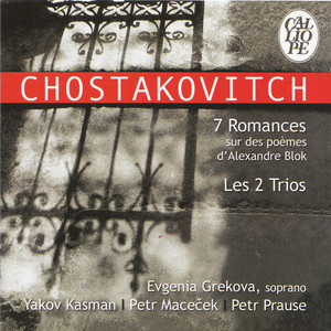 Piano Trio No. 2 in E Minor, Op. 67 - Piano Trio No. 2 in E Minor, Op. 67: I. Andante - Moderato